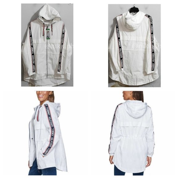 Tommy Hilfiger Jackets & Blazers - NWT Tommy Hilfiger Ladies' Long Windbreaker IN WHITE